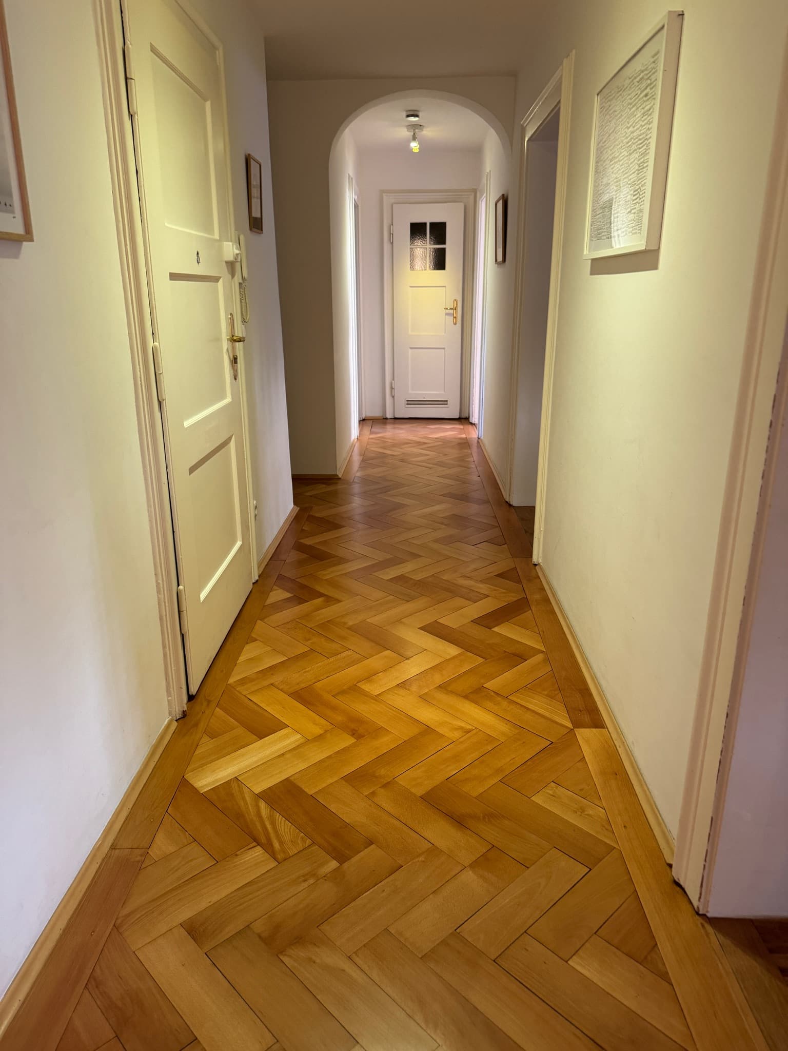 Aufbereitung Bestandsparkett Schwabing