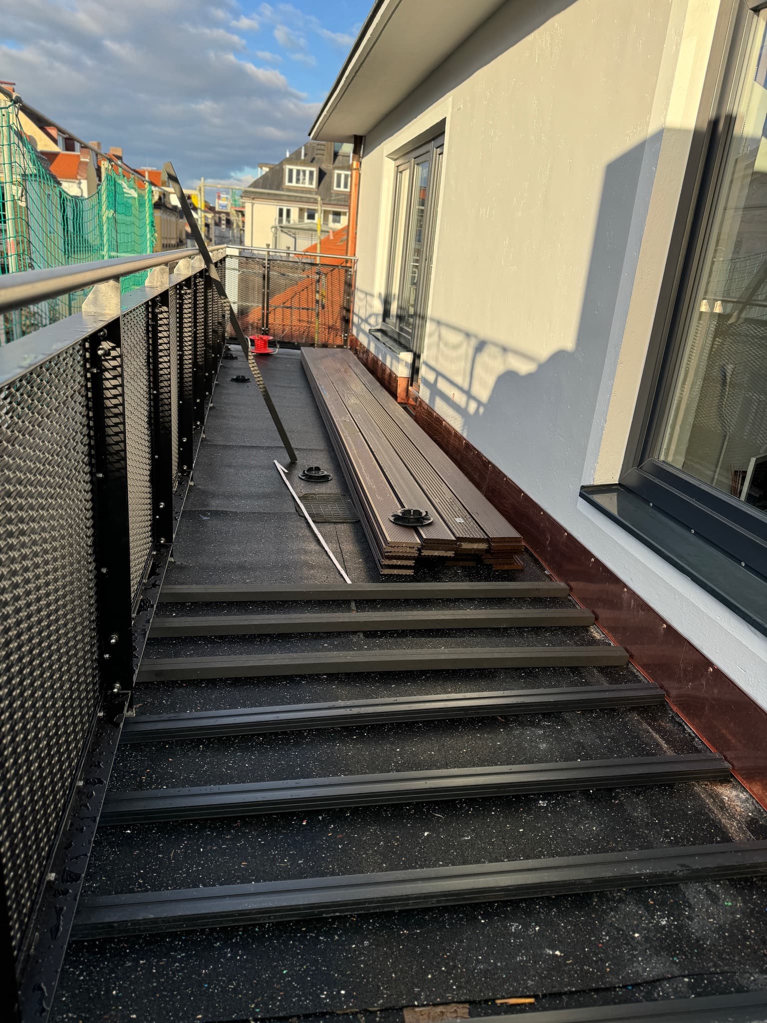 Terrassenboden am Münchner Freiheit